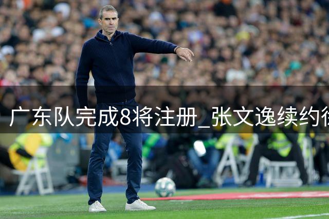 广东队完成8将注册 张文逸续约徐杰合同剩1年